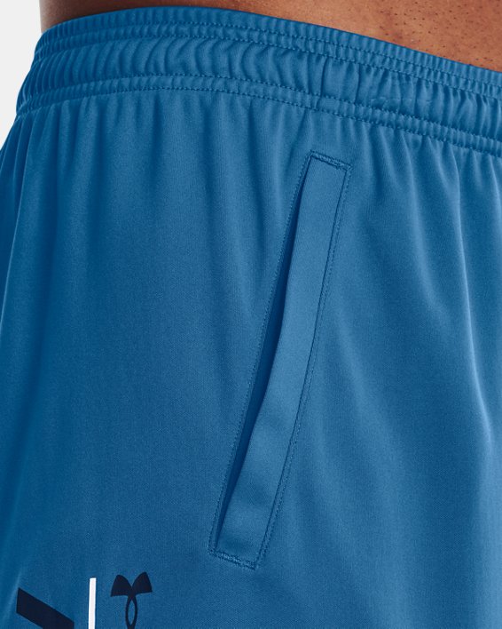 Men's UA Tech™ Wordmark Shorts, Blue, pdpMainDesktop image number 3